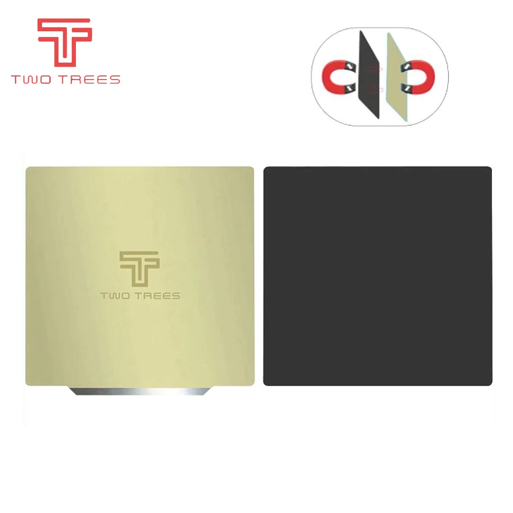 Steel PEI Spring Removable Sheet Pre-Applied Flex Magnetic Sticker 3D Printer Hot Bed Parts 220 235 310mm for Ender 3 PRO CR10S smile