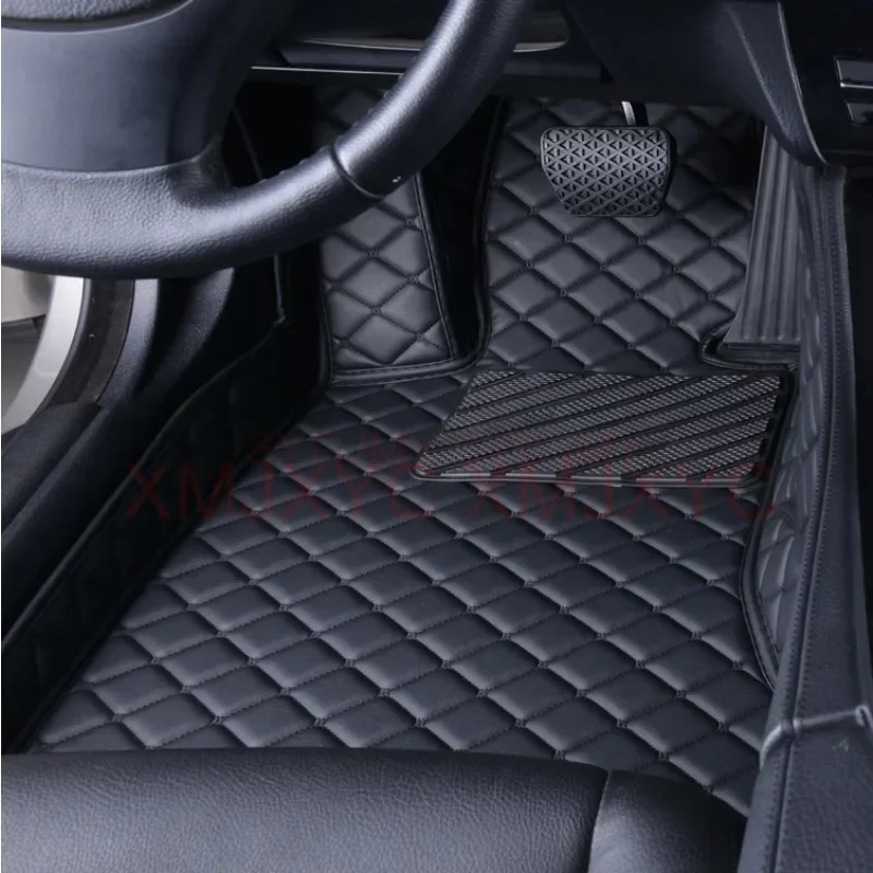 Custom 3D Car Floor Mats for 6 G32 GT 2017-2023 7 Series E38 E65 E66 i7 Interior Accessories Artificial Leather
