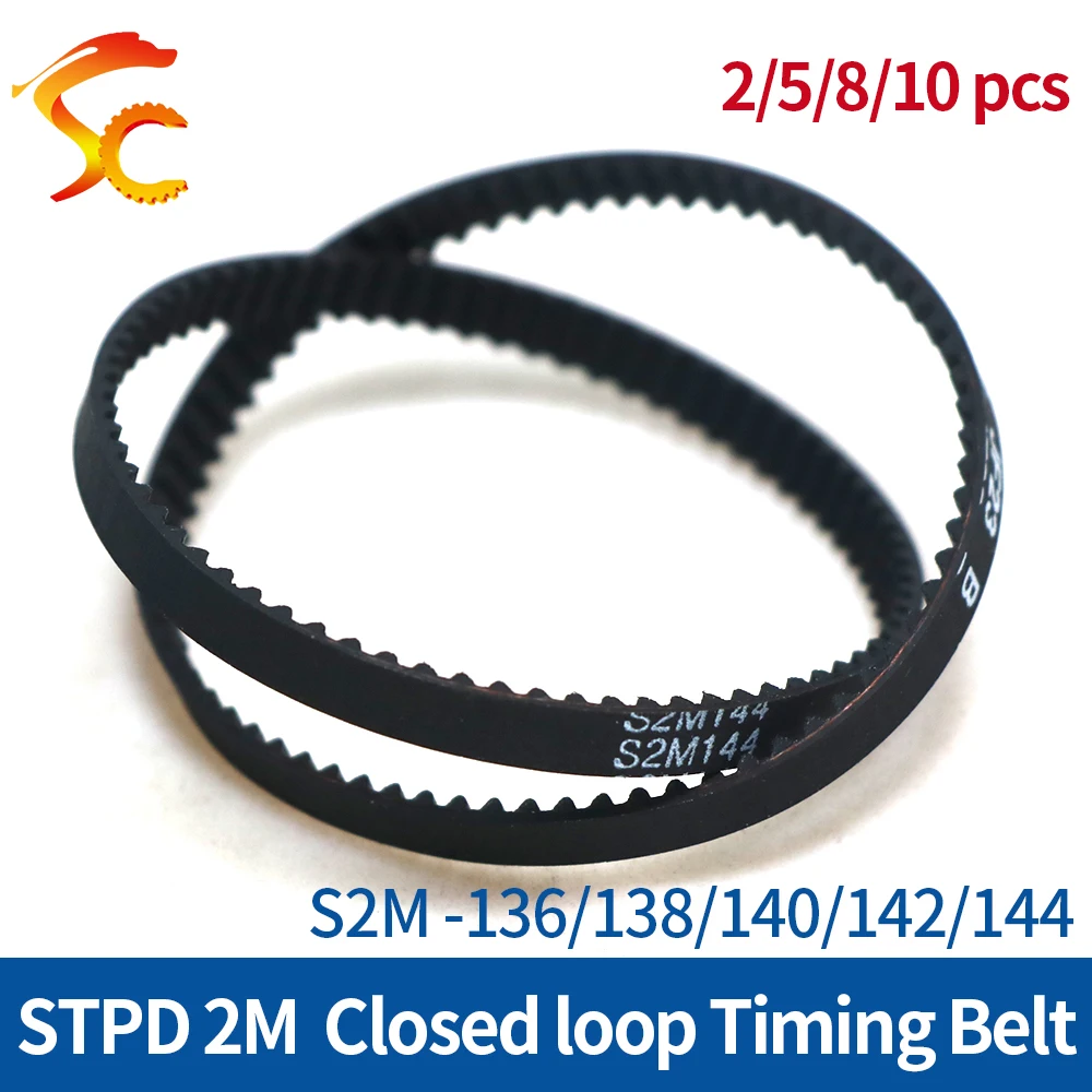 S M timing belt Teeth width mm Rubber closed loop Belt