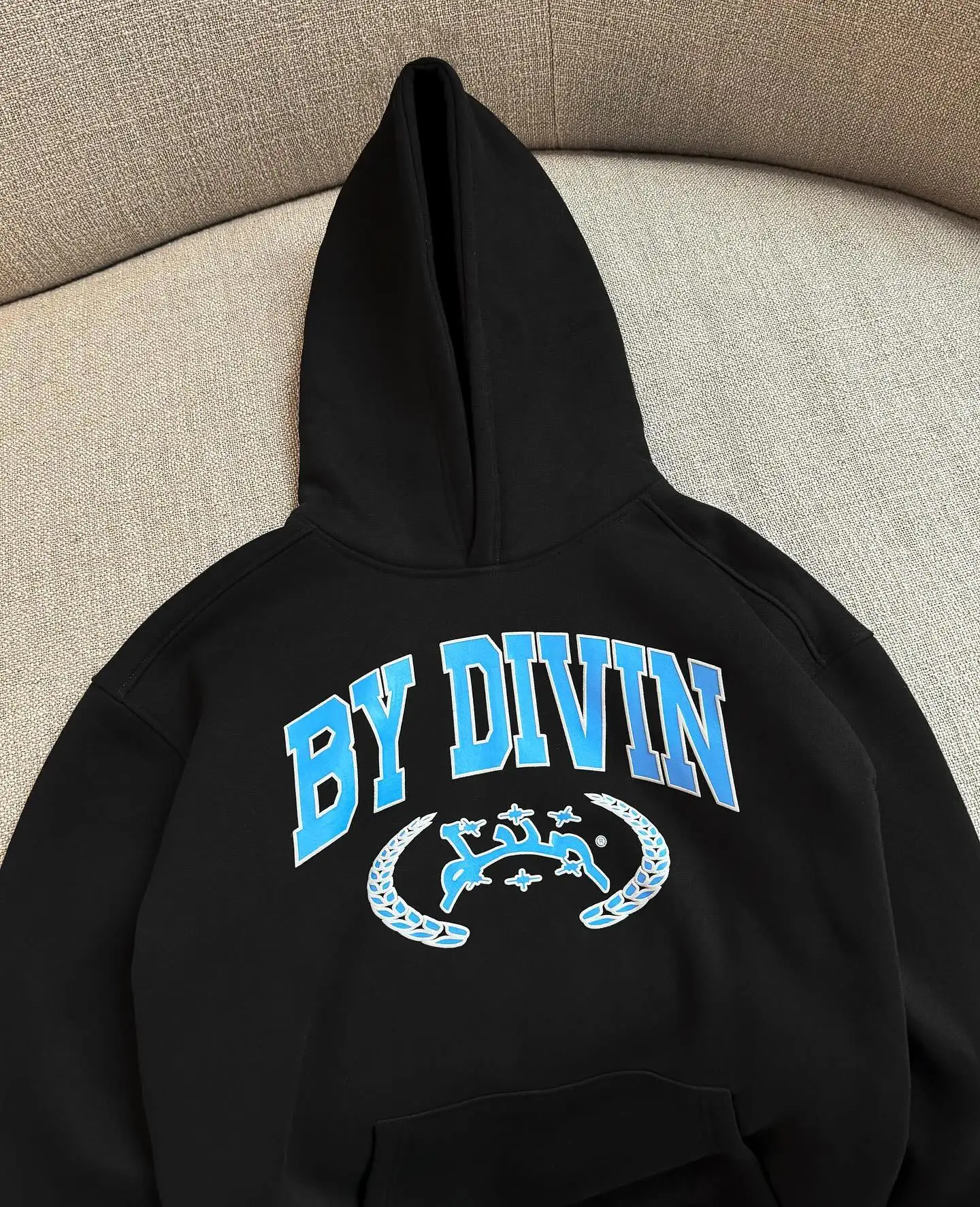 Divin Hoodie Y2K Sweatshirt Harajuku Hip Hop Graphic Print Oversized Hoodie Mens Womens New Gothic Pullover Hoodie Clothing