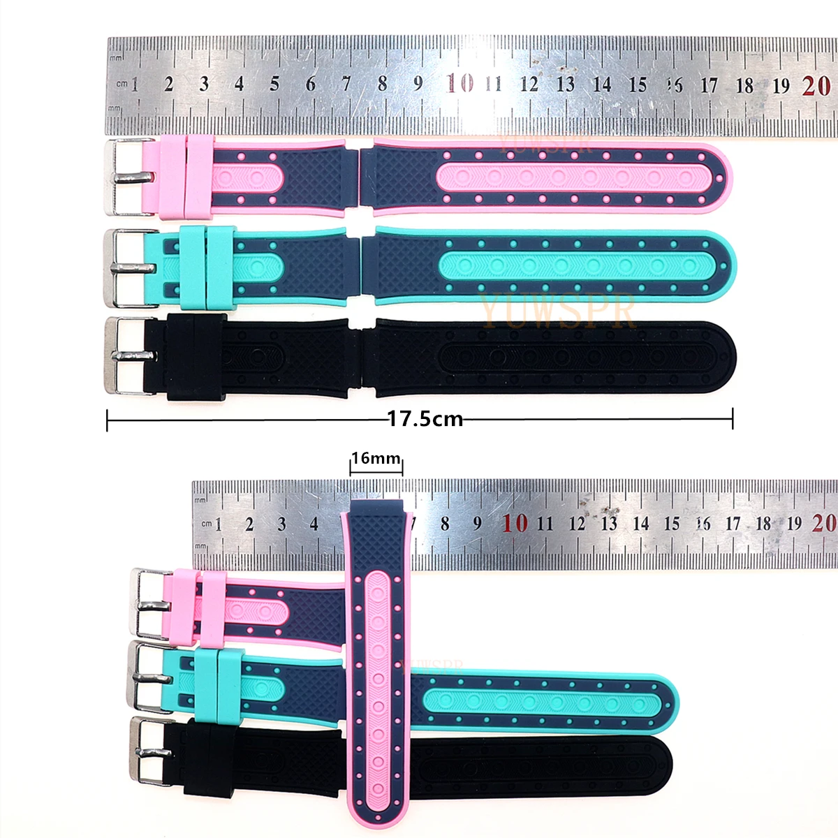 Kids Watch Strap new for GPS Smart Watches LT21 Watch Accessories Soft Silicone 2025 Band Width 20mm Suitable for Lug Width of 16mm