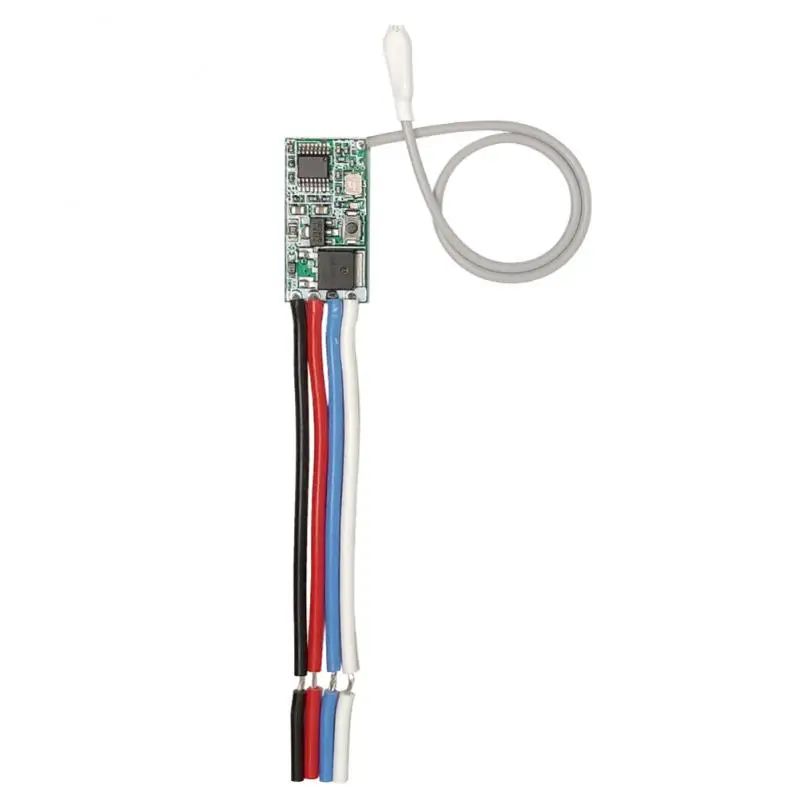 1~10PCS Micro Module Led Light Controller Universal 433 Mhz Remote Control Switch Light Switch Dc 3.6v-24v Rf Relay Receiver