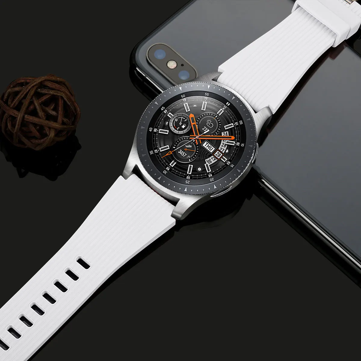 Silicone strap For Samsung Galaxy watch 46mm Gear S3 Amazfit GTR Sports watch replacement wristband For Huawei watch GT2/3 46mm