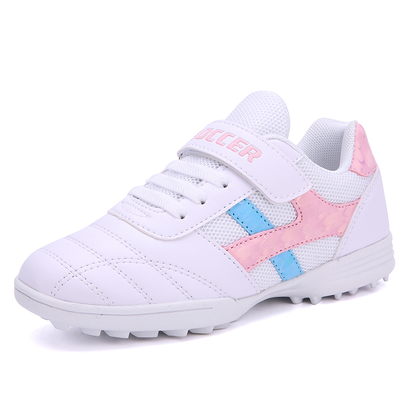 Soccer Shoes Society Kids Professional Comfortable Non-slip Futsal Shoes Children's Training Shoes Boys Girl Football Boots 2024
