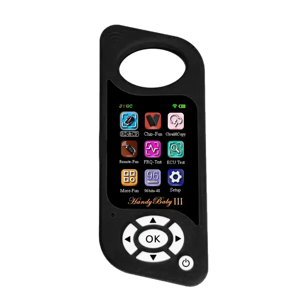 2023 JYGC JMD Handy Baby III Hand-held Auto Key Programmer for 4D/46/48/G/KING/Red Chip Copy 96bit 48 Chip Support Spanish