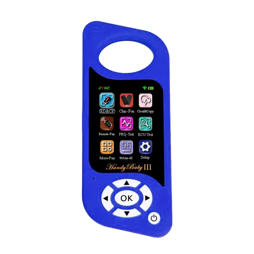 2023 JYGC JMD Handy Baby III Hand-held Auto Key Programmer for 4D/46/48/G/KING/Red Chip Copy 96bit 48 Chip Support Spanish