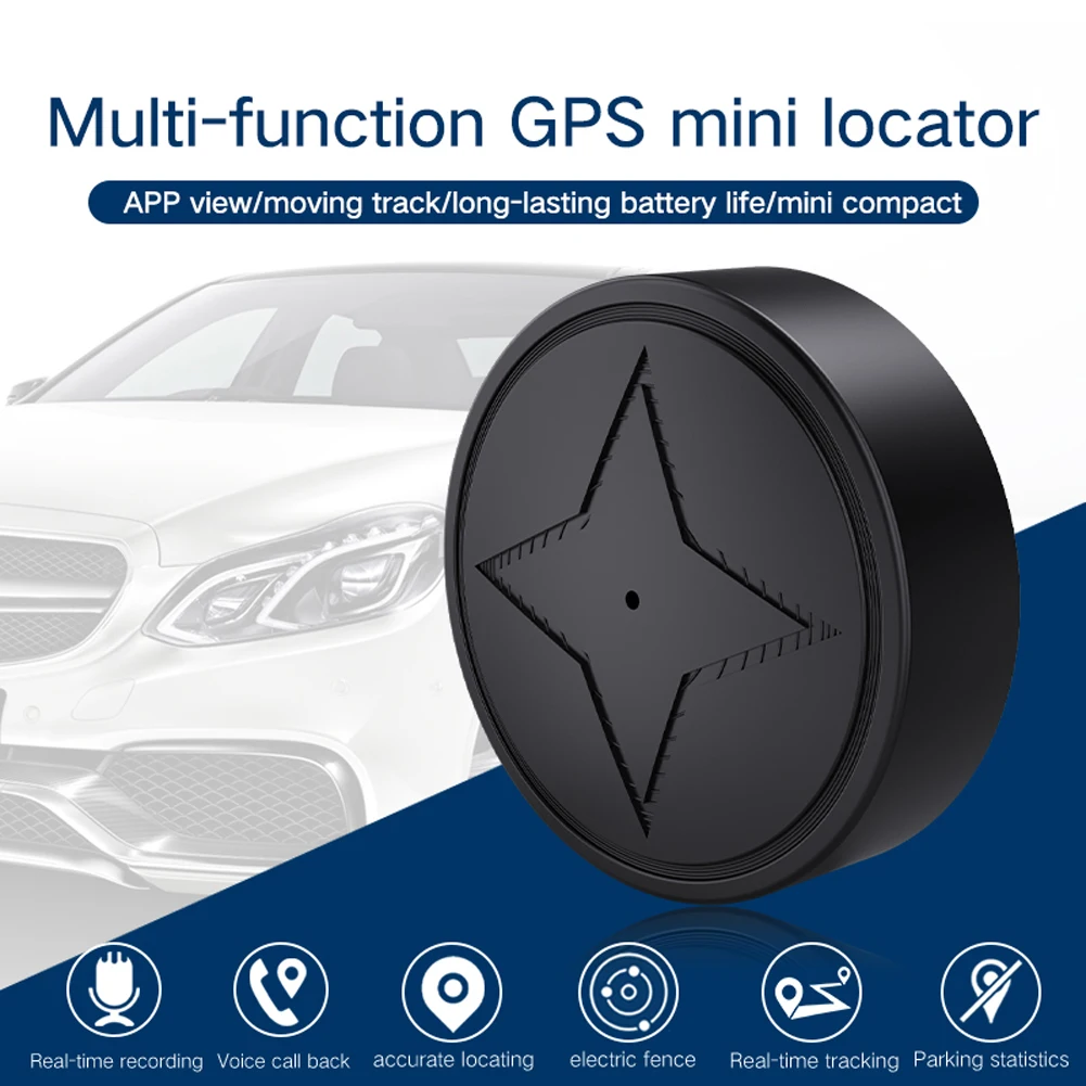 new 1-3PCS GPS Tracker Car Real Time Tracking Vehicle Anti-Theft Pets GPS Mini Locator Strong Magnetic Mount SIM Message 2025 Smart Tag