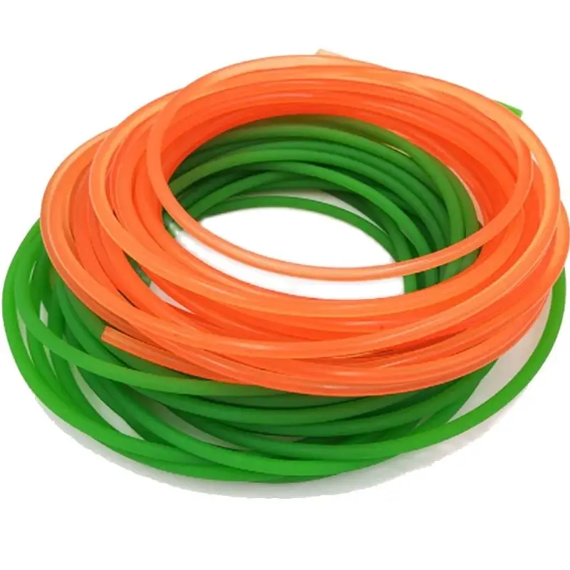 1M Polyurethane Conveyor Belts Round PU Drive Belt Meltable Cord Diameter 1.5mm-12mm Adhesive Industrial Circular Driving band