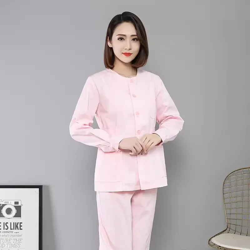 Medical Suit Hospital Outdoor Jacket Doctors Clothing Scrubs Tops Nurse Uniform Dental Clinic Workwear Lab Coat
