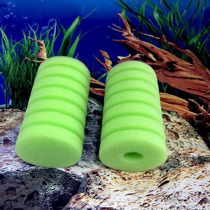 2PCS Fine Foam Aquarium Filter Sponge for Aquarium Fish Tank Air Pump Skimmer Biochemical Sponge Filter Aquarium Bio Filter