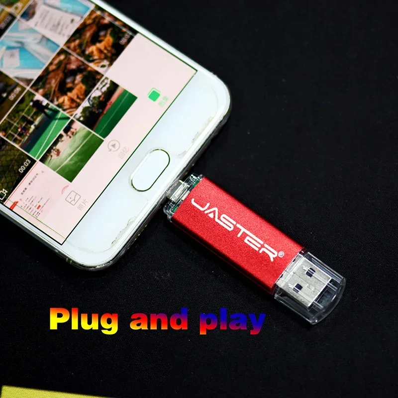 2 in1 new OTG USB Flash Drive USB2.0 & Micro USB Pen Drive 32GB 2025 64GB 128GB 256GB Pendrive USB Memory Stick cle usb for gift