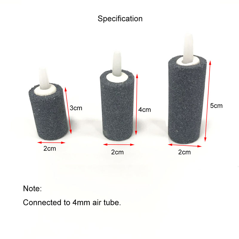 pcs Air Bubble Stone Aquarium Fish Tank Aerator Pump Hydroponics Oxygen Diffuser Mineral Bubbles Accessories 5