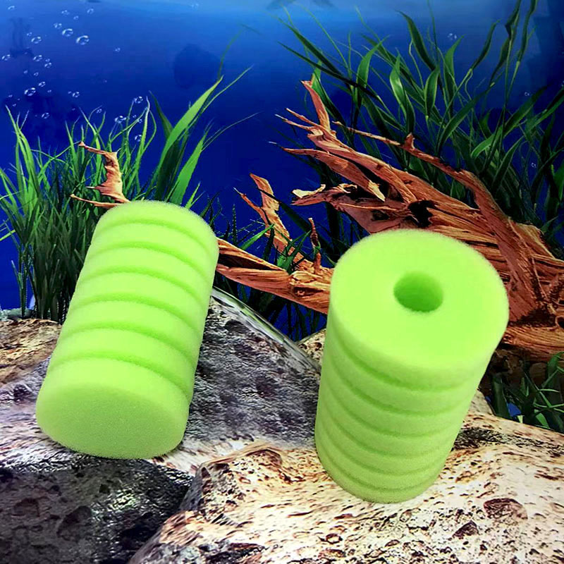 2PCS Fine Foam Aquarium Filter Sponge for Aquarium Fish Tank Air Pump Skimmer Biochemical Sponge Filter Aquarium Bio Filter