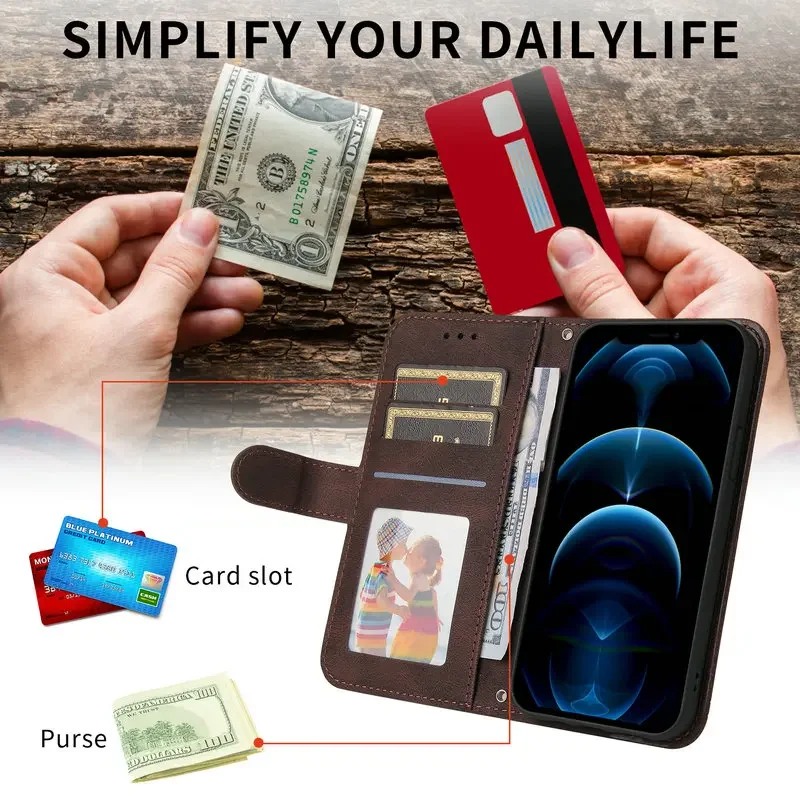Pixel 9 6A 7 Pro 8 A Premium Luxury Case Leather 360 Protect Wallet Book Skin for Google Pixel 7A Case Pixel 6 A 8A Flip Cover