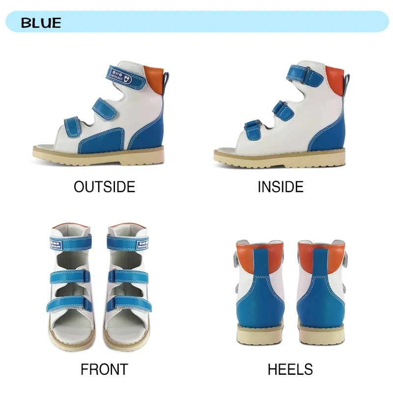 2025 Summer Children Orthopedic Sandal For Kid Baby Toddler Boys Medical Shoes Flatfeet With new Arch Support Insole
