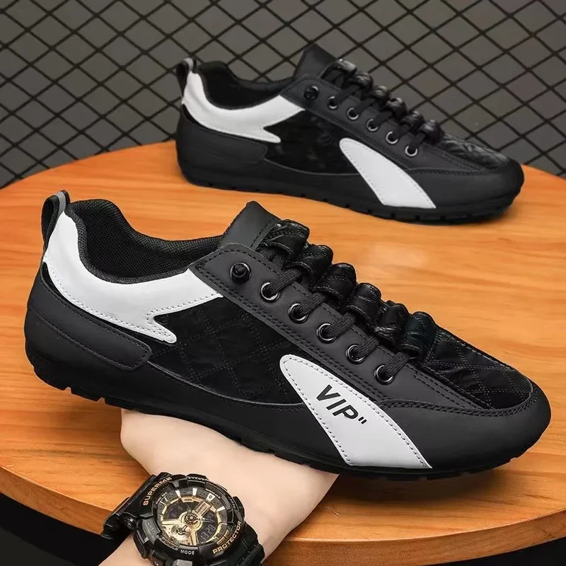 Men's Sneakers Non-slip Man 2024 New Fashion Casual Low Top Shoes Lightweight Men's Shoes Fashion Trend Outdoor Walking Shoes
