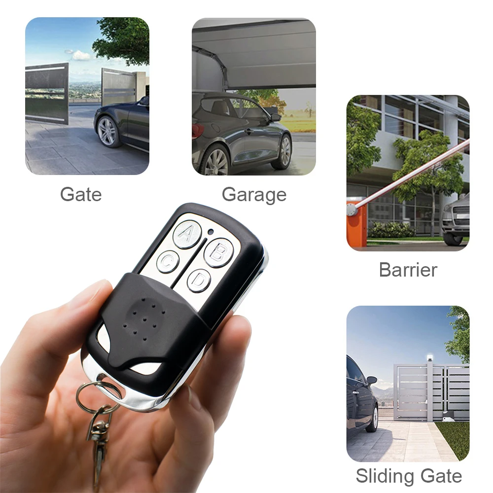 Compatible ROSSI Remote Control Transmitter for Garage Gate 433.92mhz Rolling Code