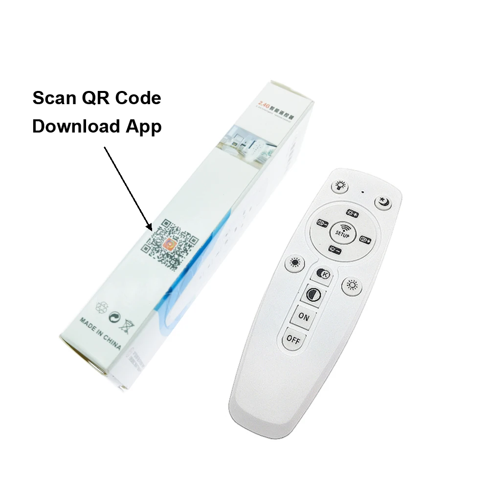 1pcs 37-60Wx2 120W 2.4G RF Remote & App new Control Intelligent LED Driver DC110-210V Dual Color 2025 Changeable Dimming Transformer