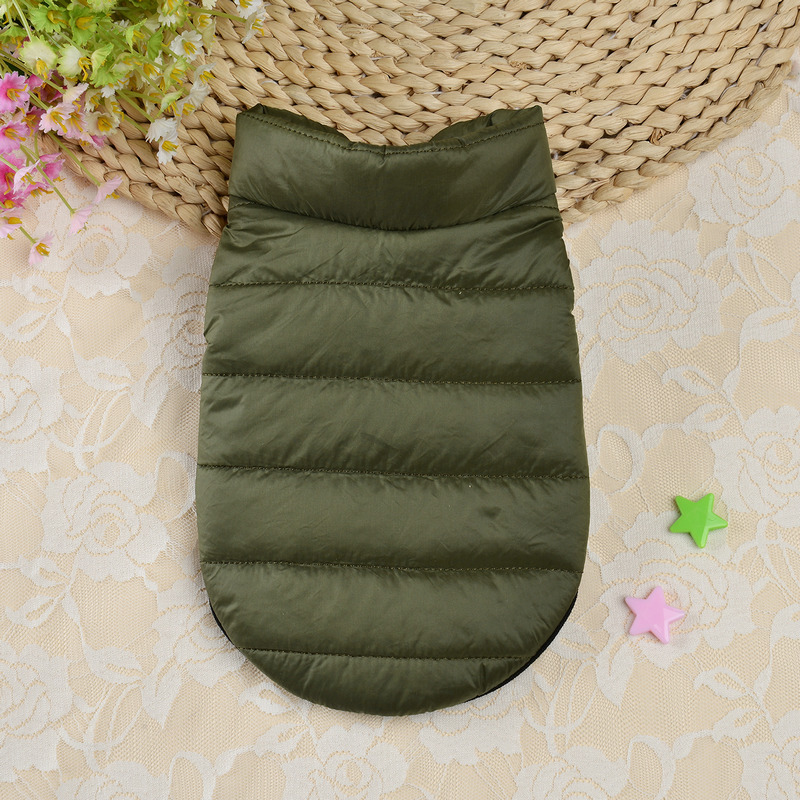 Pet Clothes For Small Dogs Winter Dog Jackets Puppy Cat Vest Chihuahua Clothing French Bulldog Coat Shih Tzu Yorkie Costume