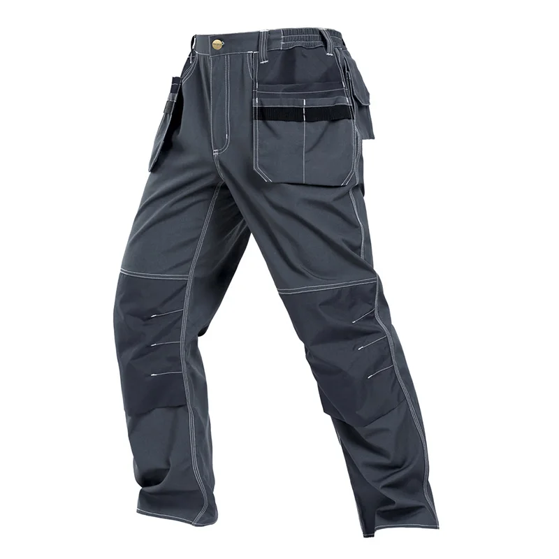 Cargo Pants Men with Knee Pads Carpenter Pants Men Workwear Multi Pockets Work Trousers Men Construction