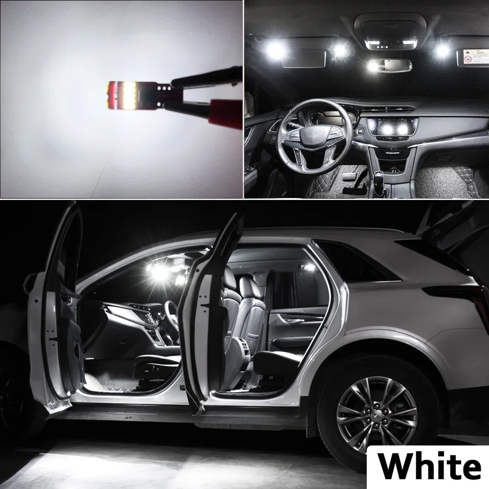 MDNG 8Pcs For Renault Clio 2 II 2 1998-2002 2003 2004 2005 Vehicle Lamp LED Interior Dome Map new 2025 Light Kit Car Led Bulbs Canbus