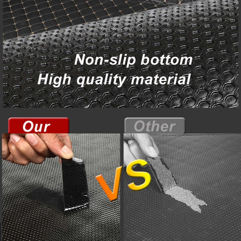 Carpets Car Floor Mats For Honda Fit Jazz 2007 2006 2005 2004 Auto Interior Styling Protect Waterproof Leather Rugs Decoration