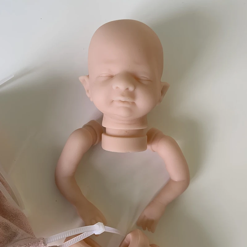 NPK 8inch Mini Reborn Doll kit Wynter Fairy Baby Handy Doll Parts with Body Fresh Color