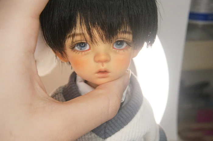 hahaBJD 1/6 35cm koi doll Akoin Cute Boy human free eyes Premium resin bjd manufacturer