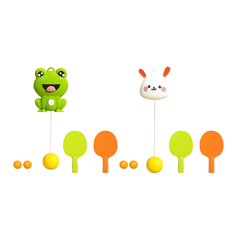 Hanging Rebound Practice Training Tool Visual Exercise Hanging Ping Pong Recreational Toy Ping Pong Ball Trainer for Kids Child