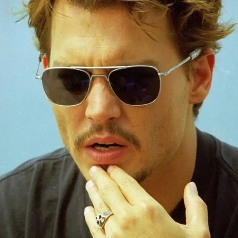 Retro Pilot Polarized Sunglasses Men 2024 Metal Frame Driving Sun Glasses Women Design Anti-Glare Lens Sunglass zonnebril heren