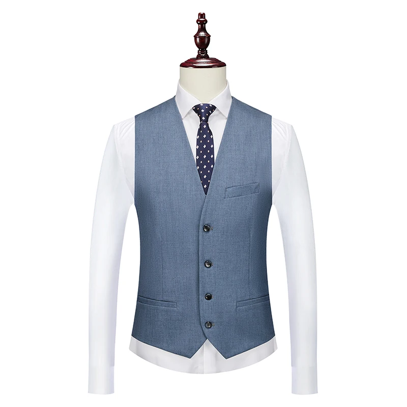 (Jacket+Trousers+Vest) New Costume Homme Popular Clothing Party 2025 Stage Men's Suit Groomsmen new Regular Fit Tuxedo 3 Pcs Set