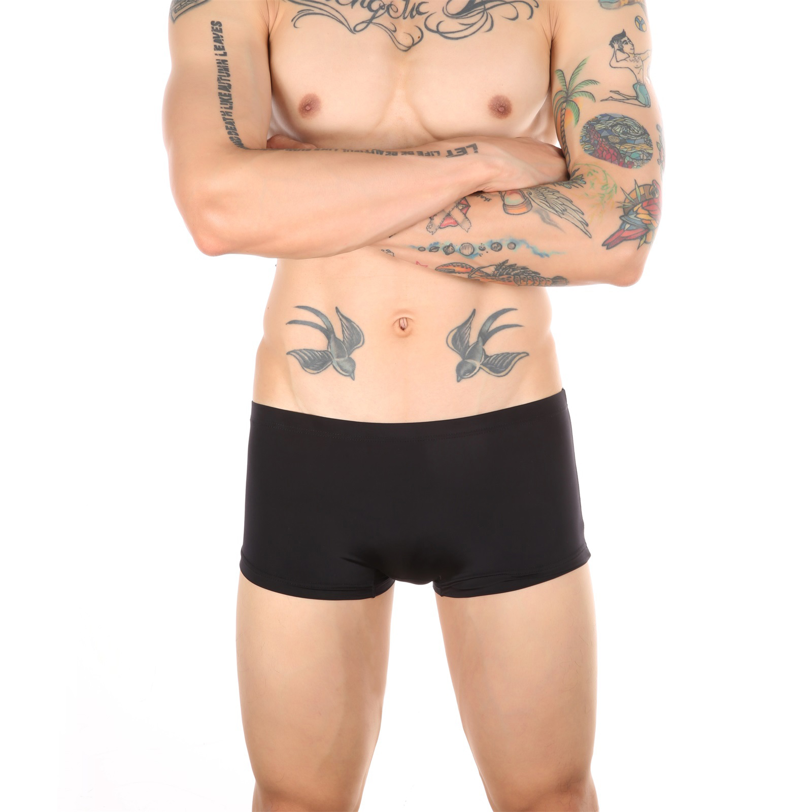 CLEVER-MENMODE Ice 2025 Silk Men Underwear Ultra-thin Sexy new Translucent Boxers Men's Panties Boxer Short Cool Underpants Hombre