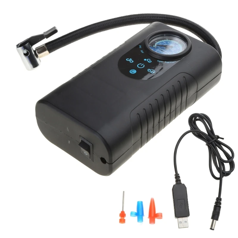 2023 New Tire Inflator Portable Air Compressor 150PSI &ShutOff Portable Air Digital Display for Car, Bike & Motorcycles