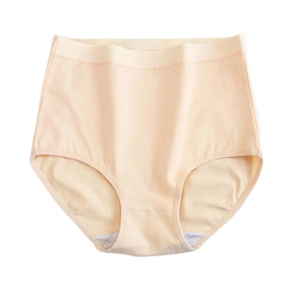 Women Panties Elastic High Waist new Tummy Control Slim Fit Butt-lifted Anti-septic Breathable Plus Size Lady 2025 Underpants Women Under
