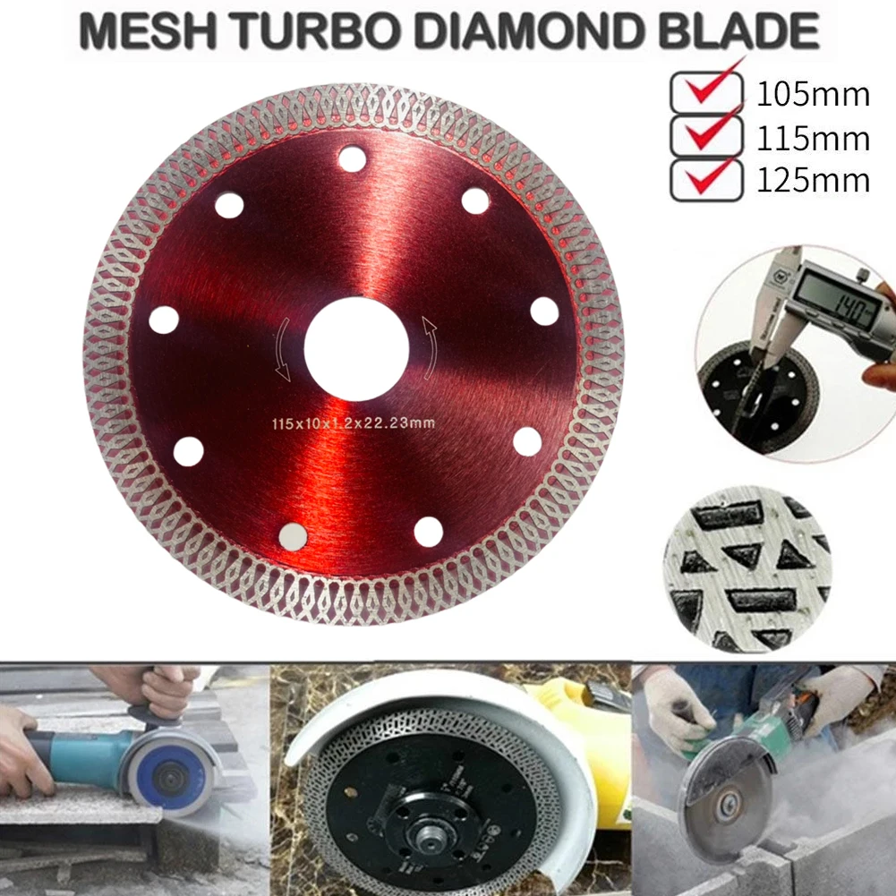 Super Thin Diamond Saw Blades Diamond Tile Blade 100 115 125mm For Cutting Porcelain Ceramic Granite Marble Tile Cutting Tools