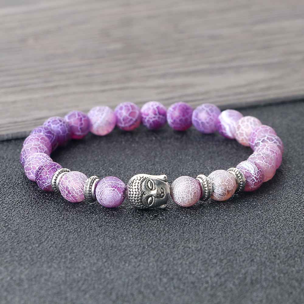 Charm Vintage Buddha Beads Bracelet Men Natural 2025 Tiger Eye Malachite Black Lava Stone new Chakra Bracelets for Women Bileklik Jewelry