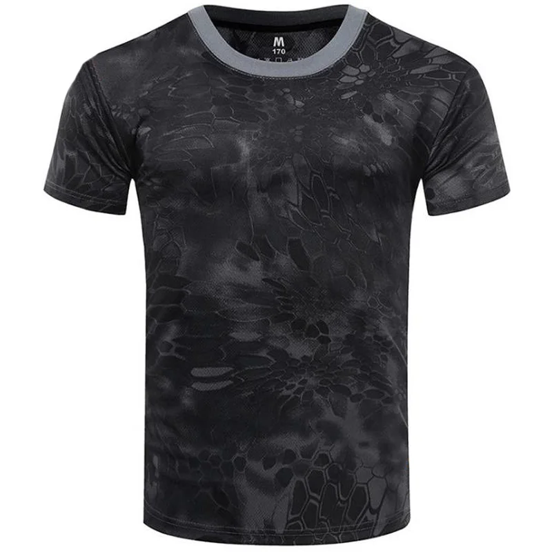 New Boys Military Camouflage T Shirt 3D Printing Jungle Desert Russian Soldier T-shirts Oversized Quick Dry Top Short Sleeve Tee