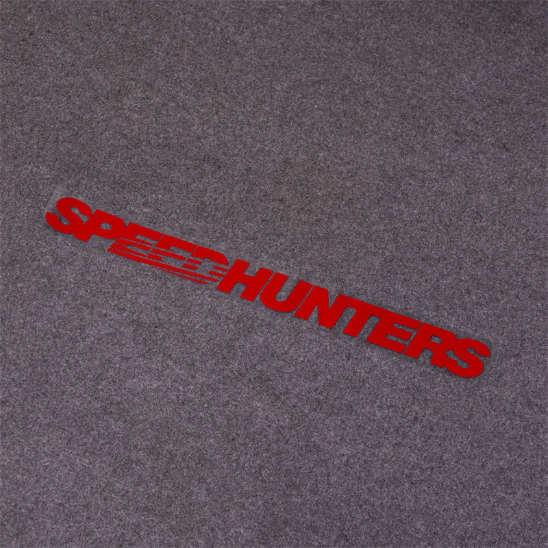 Letter Car Stickers Speed Hunters Waterproof Vinyl Decorative Stickers Various Sizes 2025 Windows and Doors Reflective new Car Sticker