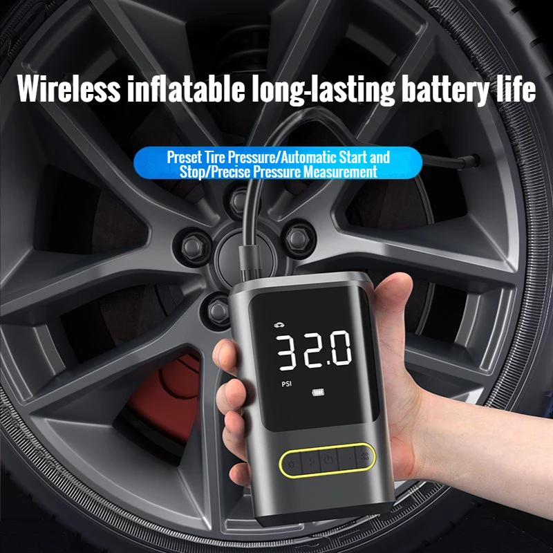 Mini Car Air Compressor new 12V 150PSI Portable Car Tire Iator Smart Digital Iatable Pump For Car 2025 Bicycle Boat Air Pump