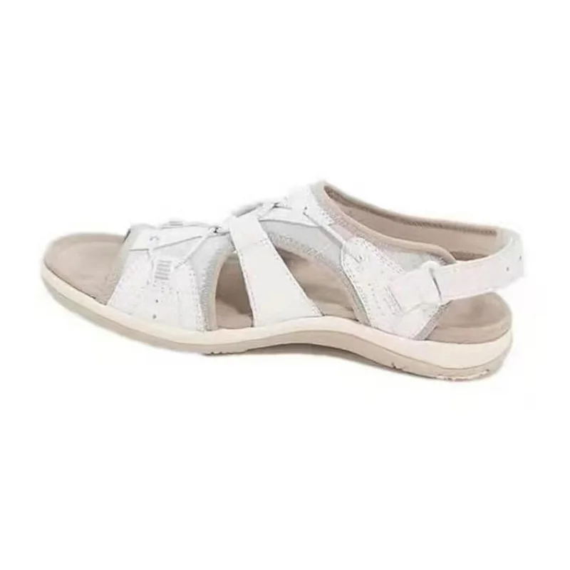Women Hollow Summer Comfortable Sport New Sandals Open Toe Non-Slip Cut Out Soft Female 74a9