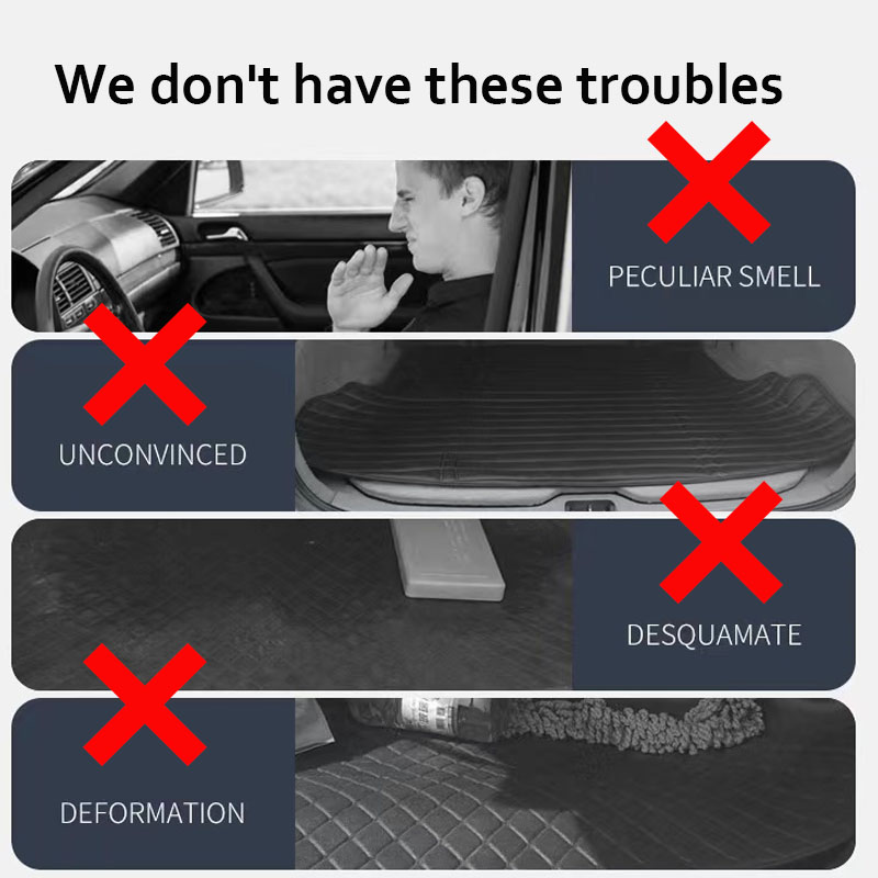 Alfombrillas cuero lujo coche, alfombras duraderas, antisuciedad, juego de accesorios para Peugeot 2008, P24, 2020, 2021, 2022