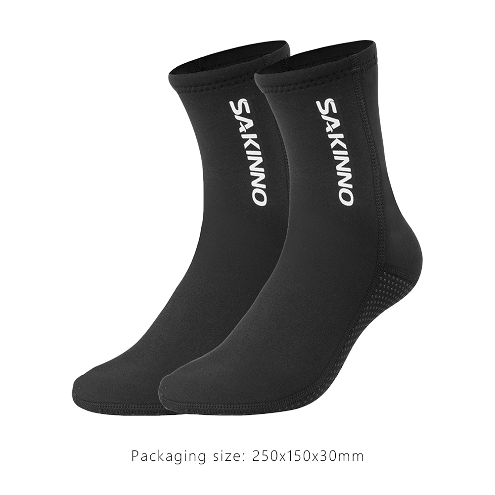 Unisex Diving Socks Anti Slip Neoprene Swimming Snorkeling Socks Wearable Portable Lightweight Scratch Resistant for Water Sport