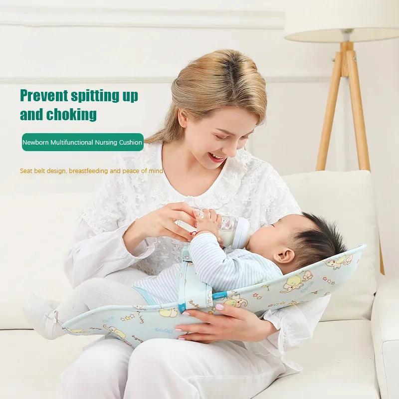 Upgrade Baby Breastfeeding Pillows Anti-spit Milk Nursing Pillow Newborn Carrier Feeding Bed Hug Artifact Infant Waist Cushion