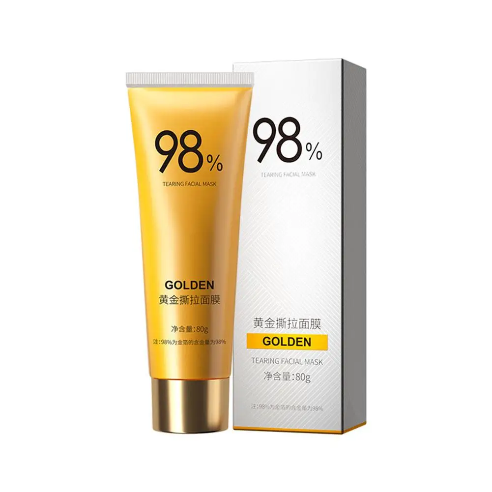 new 98% Beilingmei Gold 2025 Foil Peel-off Golden Peel Off Face Moisturises Deep Cleansing Reduces Fine Lines For S O1g8