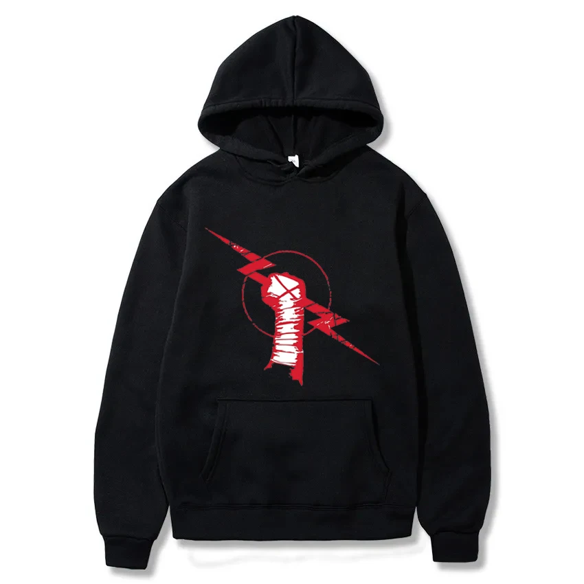 Cm Punk Best in The World Printed Hoodies American Professional Wrestler Unique Sweatshirts Hip Hop Harajuku Warm Male Clothing