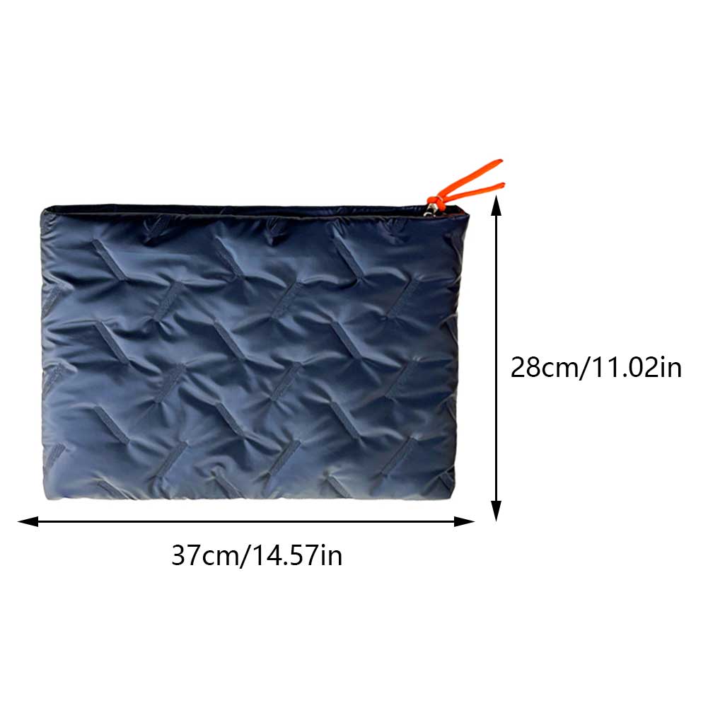 Laptop Sleeve Bag Computer Case Zipper Cover Water-Resistant Notebook Bag Polyester Vertical Case Compatible ddmysmile For 14 In Notebook Smile