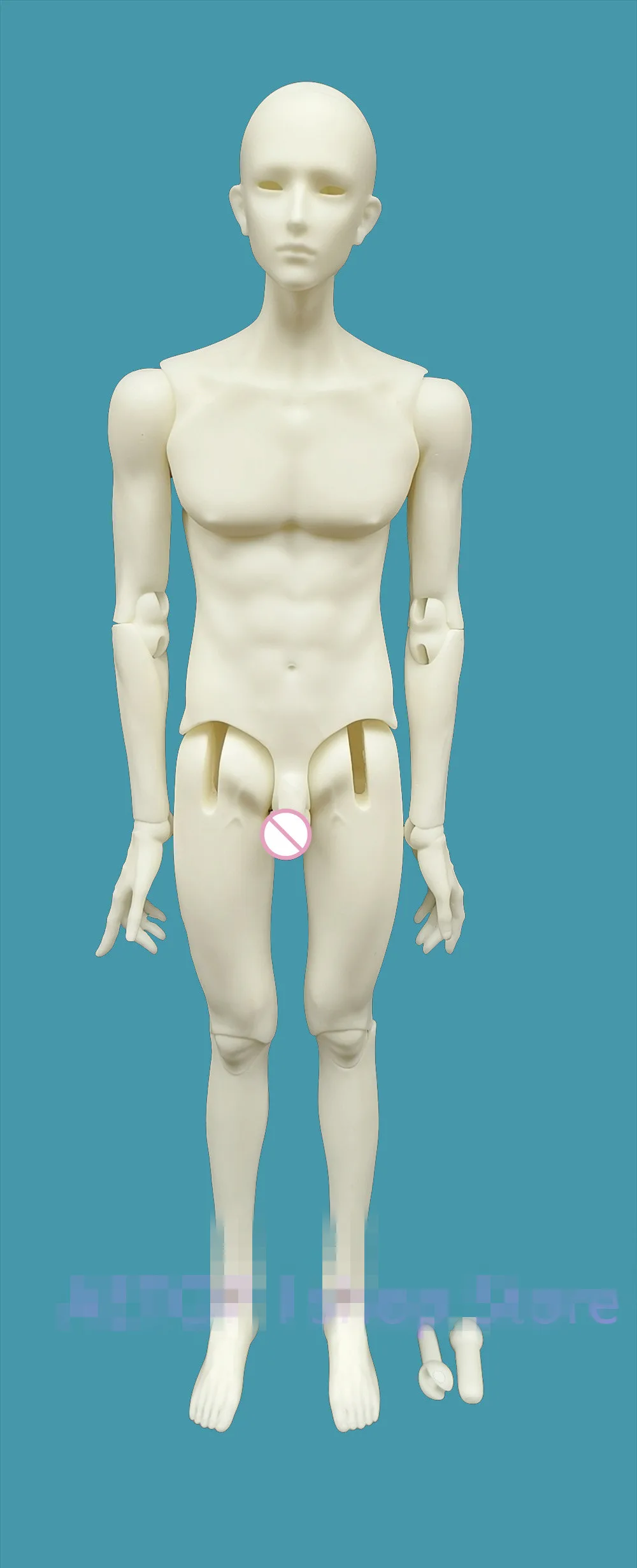 BJD sd 31cm 1/6 doll xuanshan xuance large head series resin material DIY makeup doll model toy Free shipping smile