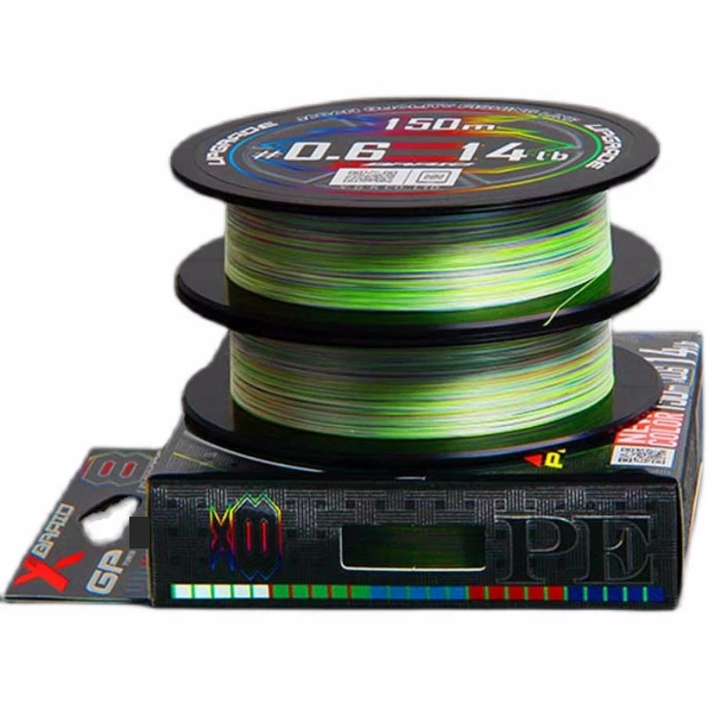 Original YGK X-BRAID UPGRADE PENTAGRAM Fishing Line New Color Multifilament X8 PE Line Made in Japan 150M/200M 14LB-60LB