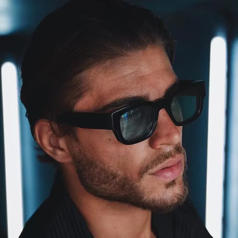 Retro Small Square Frame Sunglasses Men Women UV Beige Black Shades Outdoor Eyewear Gafas De Sol 5