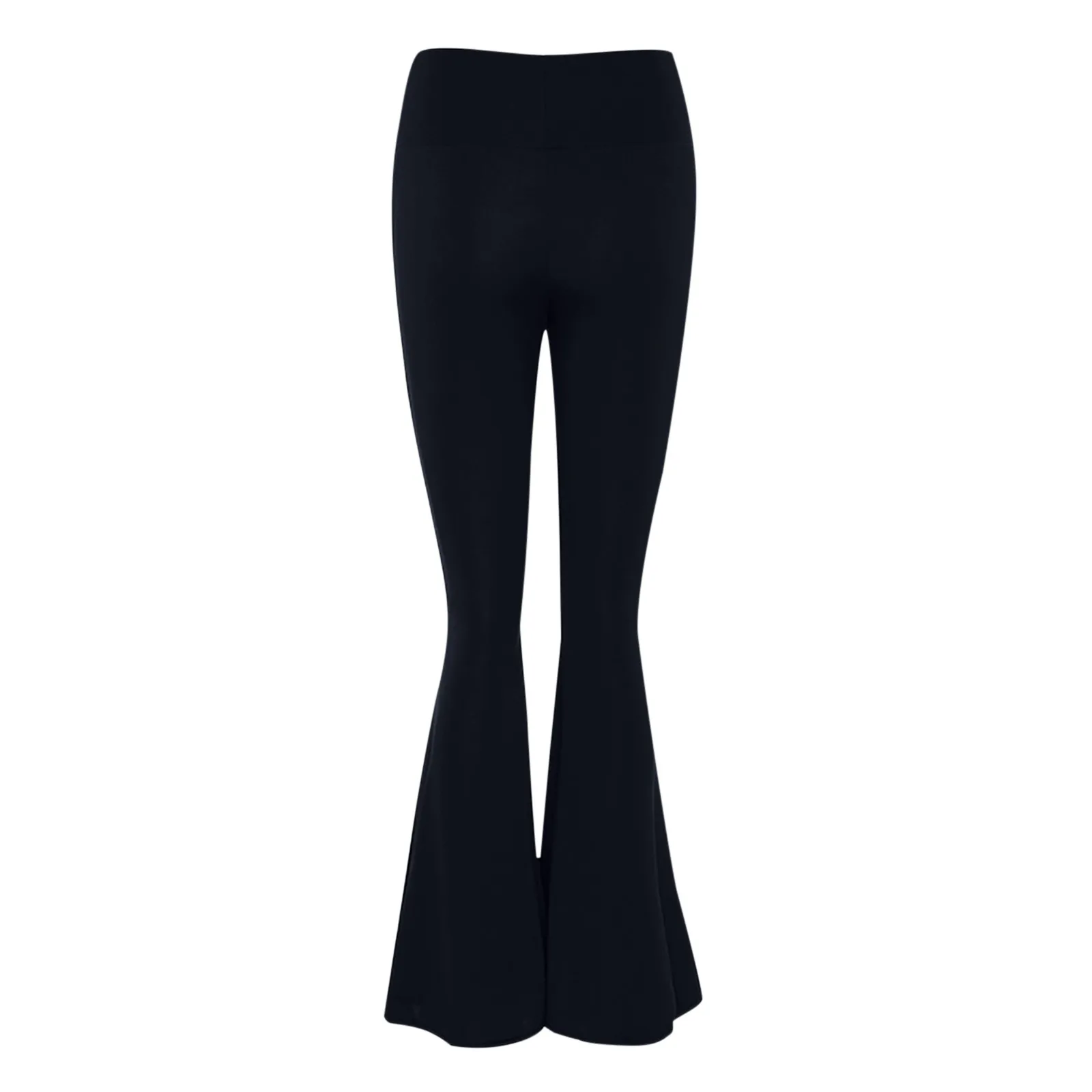 New In Workout Leggings For Women High Waist Wide Leg Palazzo Bell Bottom Yoga Pants Flare Pants Trousers Pantalones De Mujer